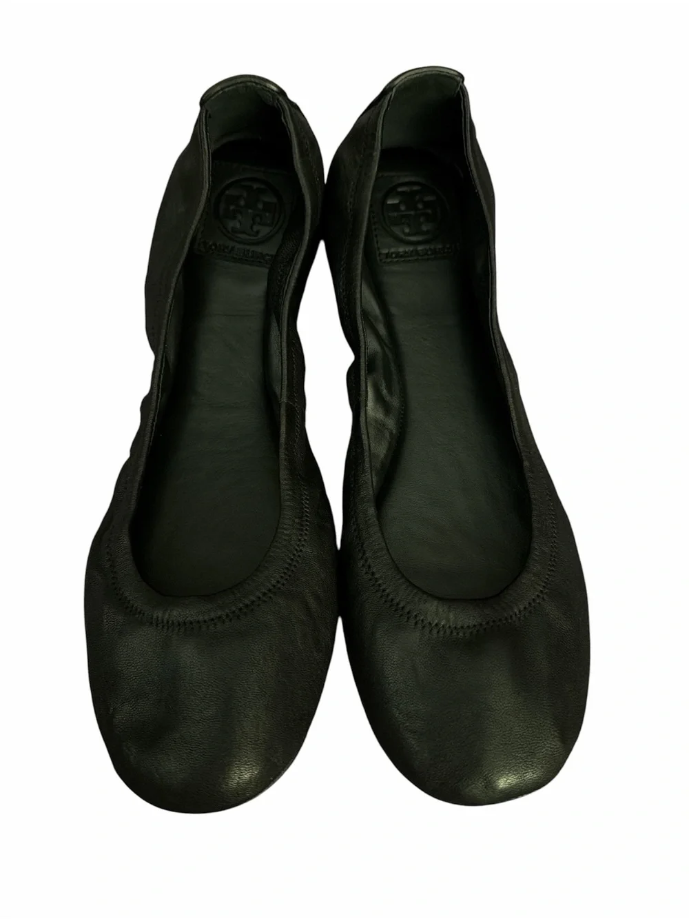 Tory Burch Minnie ballet flats in black leather